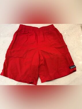 Patagonia Kids Red Swim/Active Shorts Size Medium